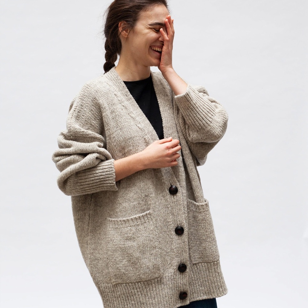 Babaa Cardigan No 17 mist - Picture 11 of 13